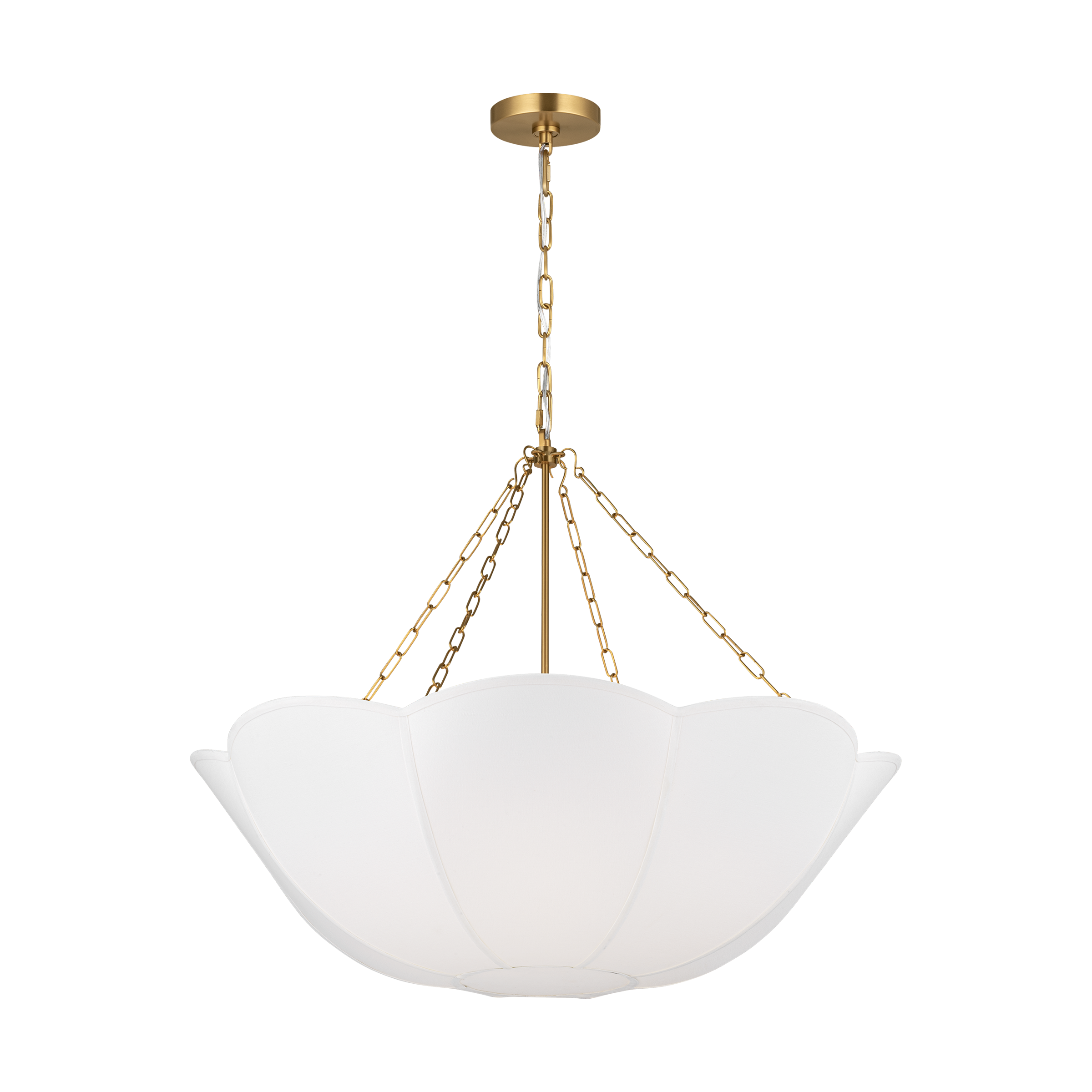 Stassi Medium Chandelier Burnished Brass
