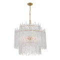 Libby Langdon Ackerly 23.5'' Aged Brass Chandelier