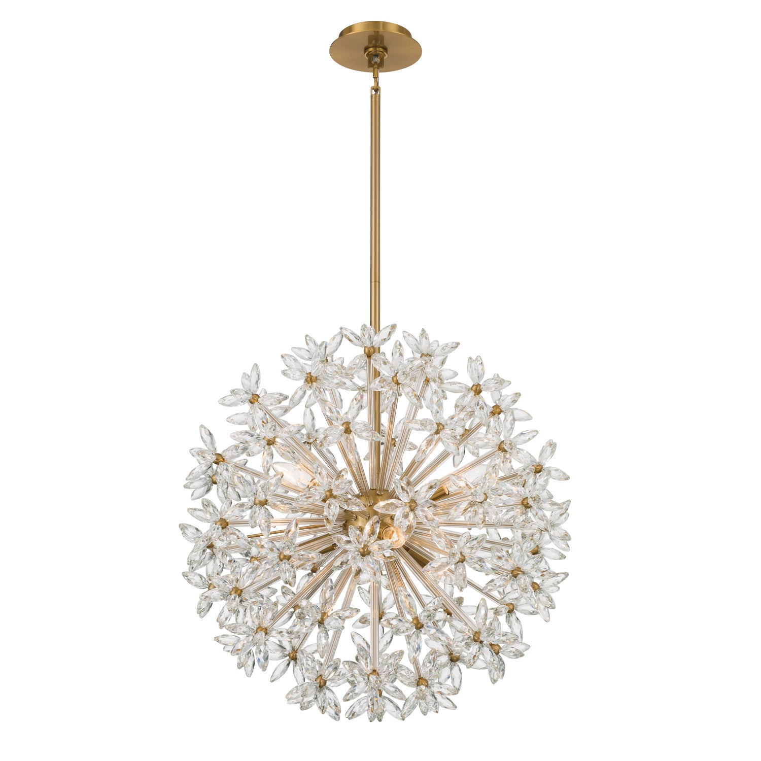 Adley 23.75'' Aged Brass Chandelier