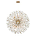 Adley 34'' Aged Brass Chandelier