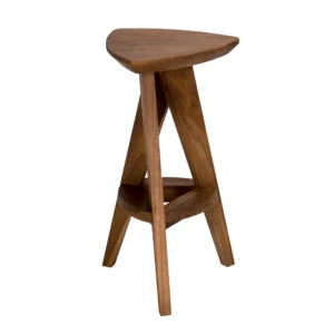 Twist Counter Stool | Teak