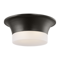 Sina Medium Flush Mount Aged Iron