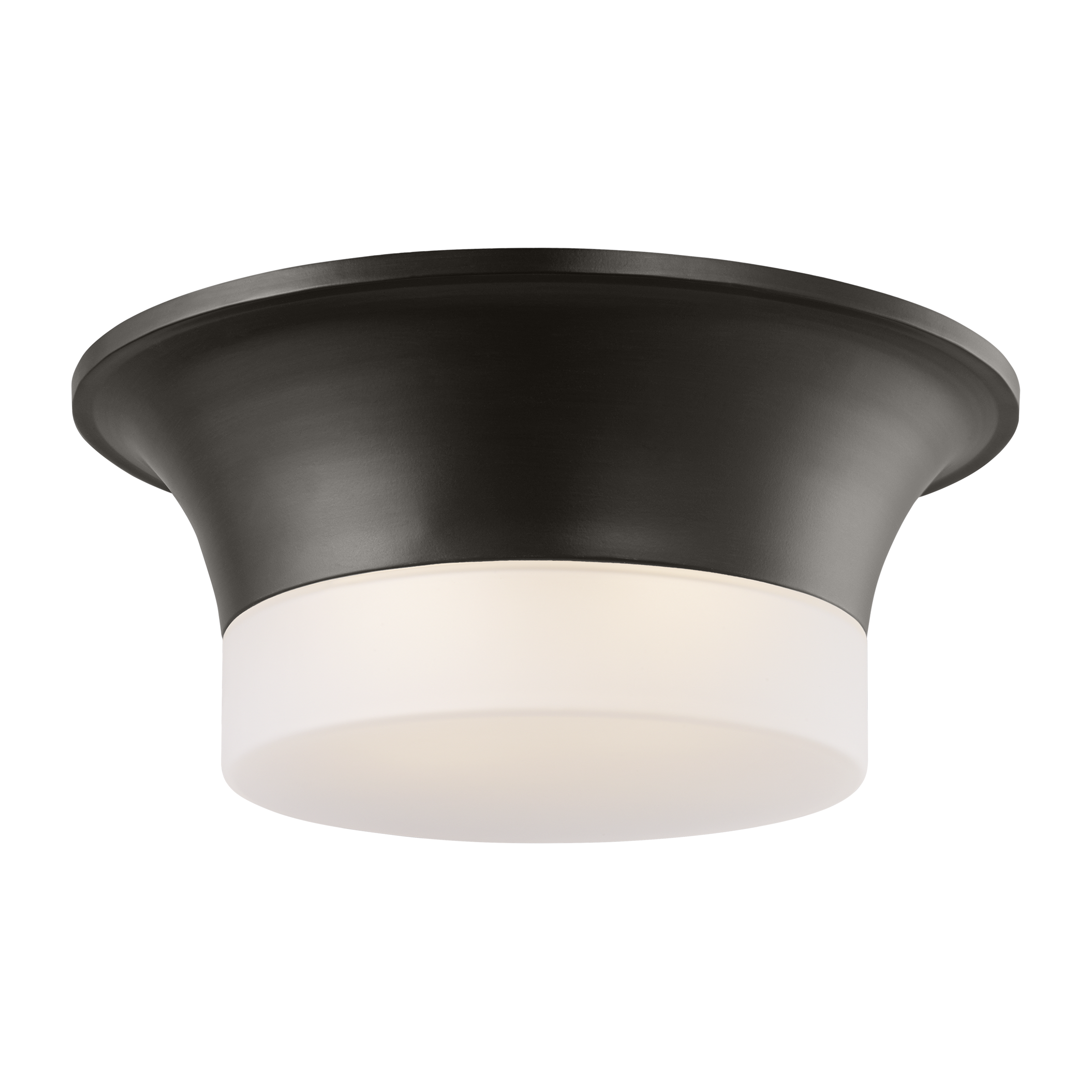 Sina Medium Flush Mount Aged Iron