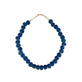 Recycled Glass Beads | Blue | Medium