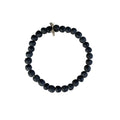 Recycled Glass Beads | Black | Medium