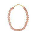 Recycled Glass Beads | Pink | Medium