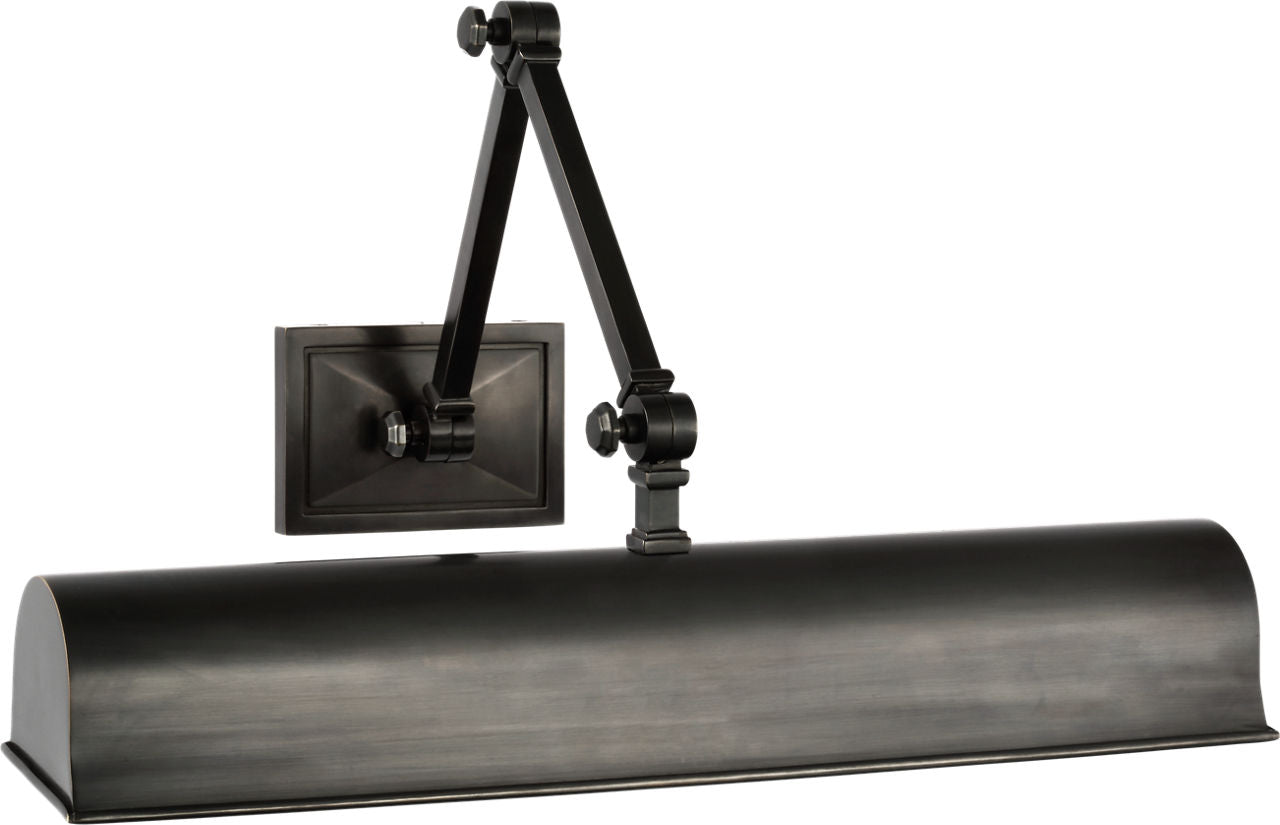 Jane 18" Double Library Light | Gun Metal
