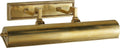 Dean 18" Picture Light | Natural Brass