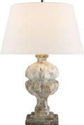 Desmond Table Lamp | Garden Stone | Linen Shade