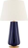 Penelope Table Lamp | Denim | Linen Shade
