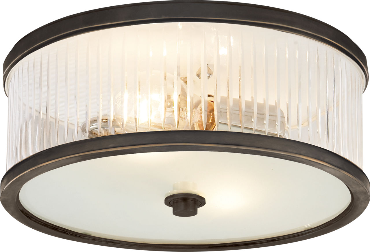 Randolph Large Flush Mount | Bronze