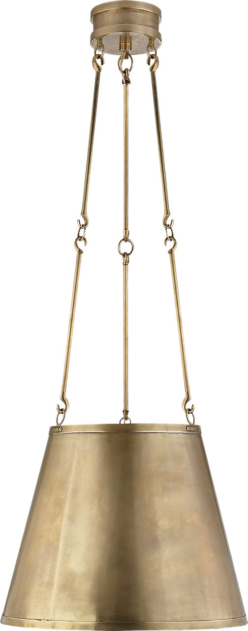 Lily Hanging Shade | Natural Brass