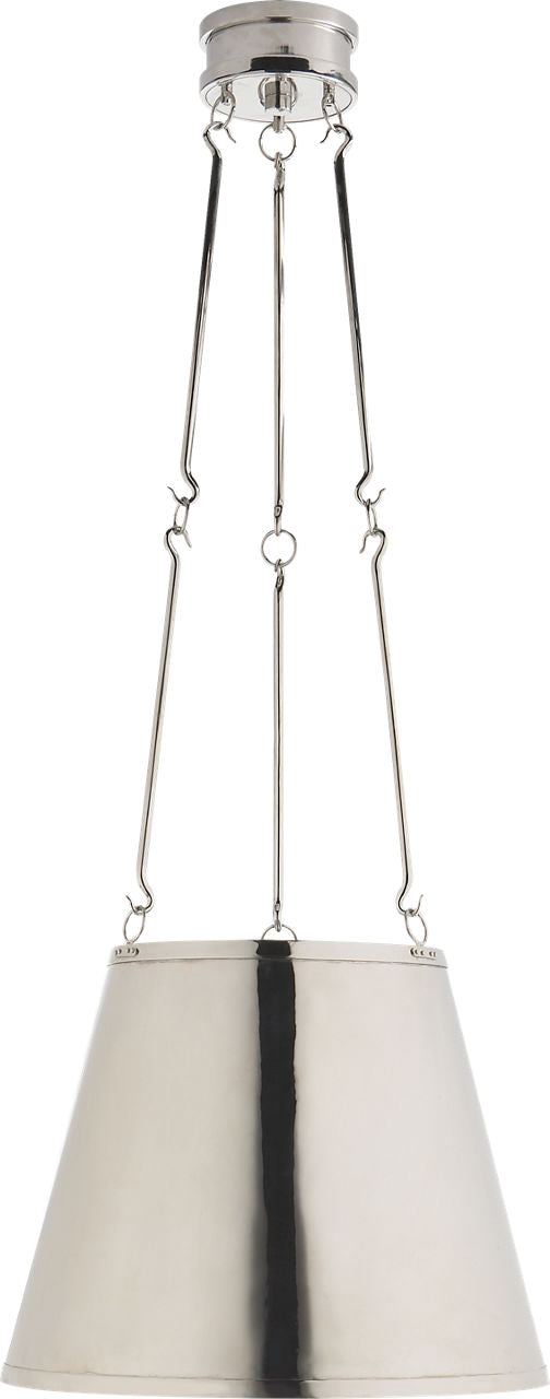 Lily Hanging Shade | Polished Nickel