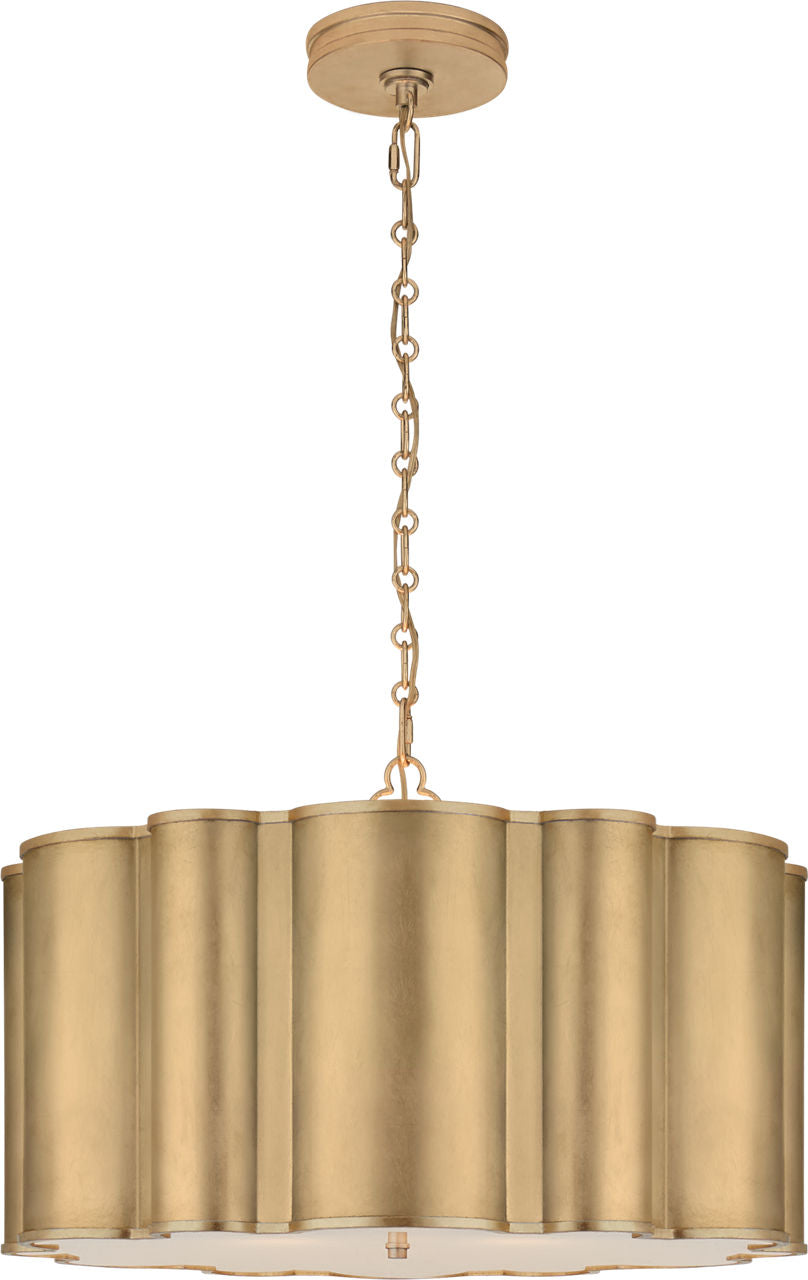 Markos Large Hanging Shade | Gild | Frosted Acrylic