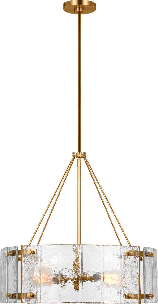 Calvert Medium Chandelier Burnished Brass