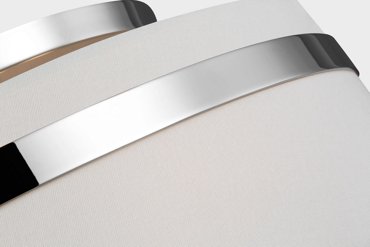 Cordtlandt Large Semi-Flush Mount Polished Nickel