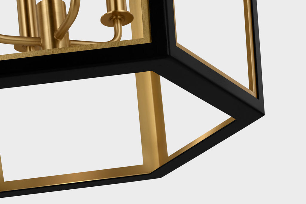 Curt Medium Lantern Midnight Black