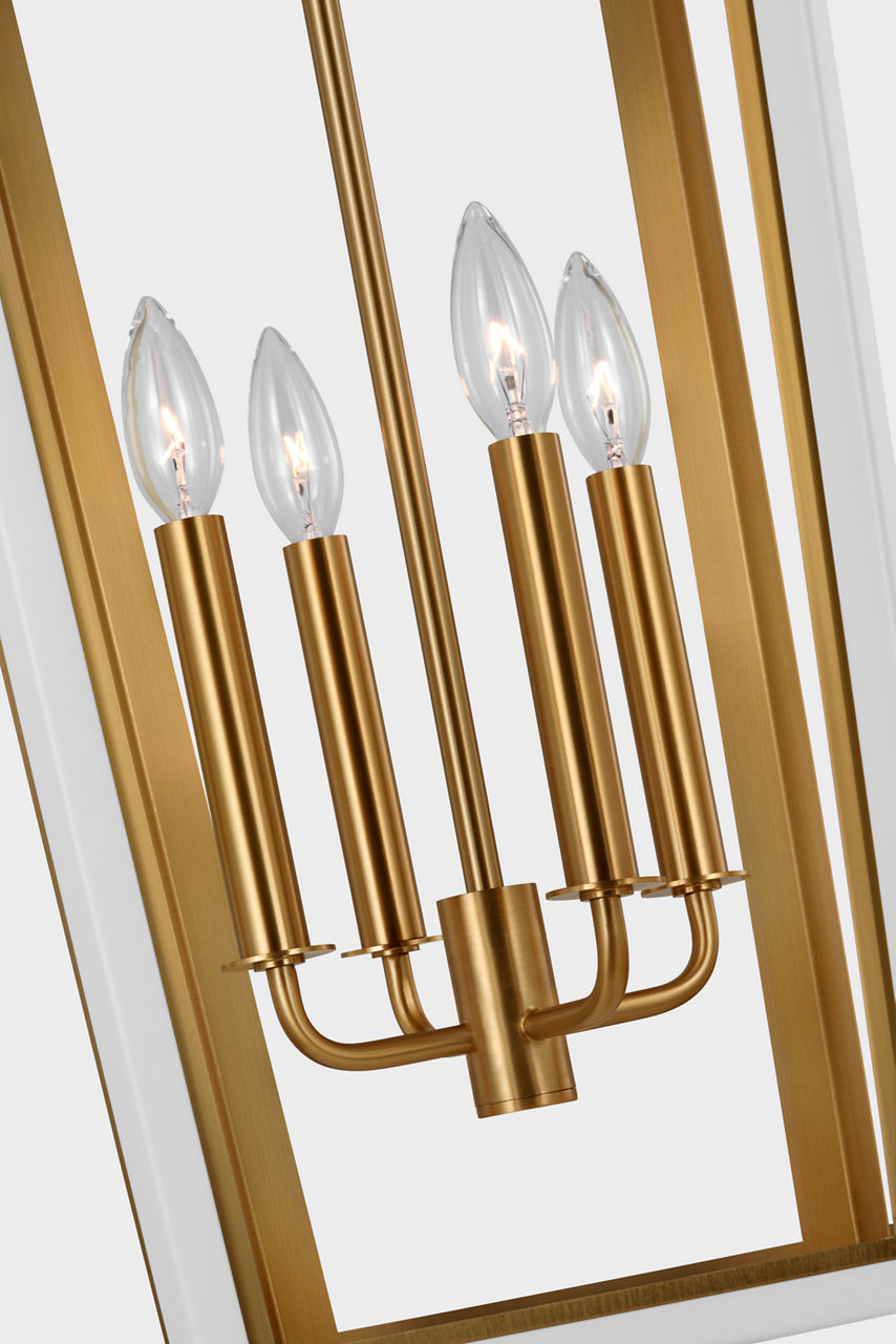Curt Medium Lantern Matte White