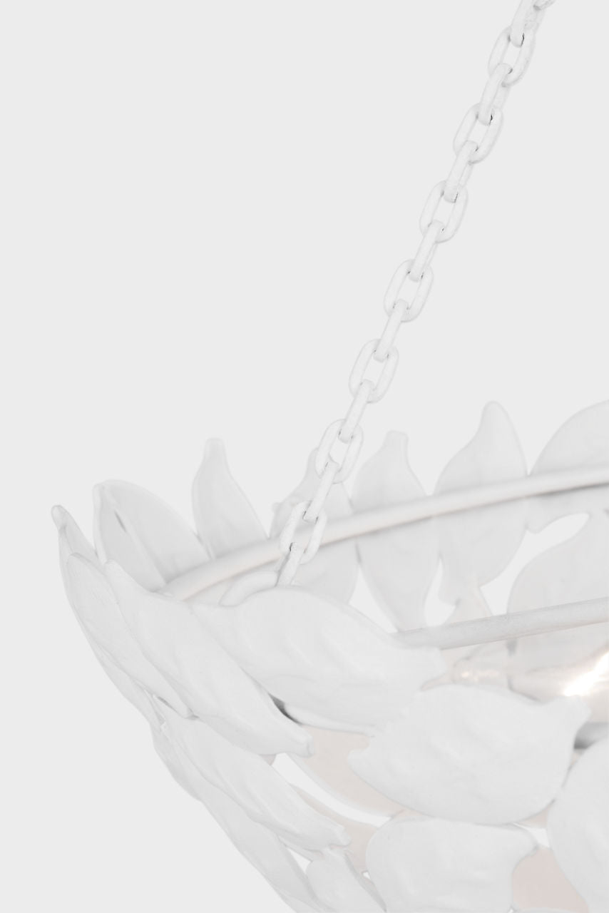 Kelan Small Pendant Textured White