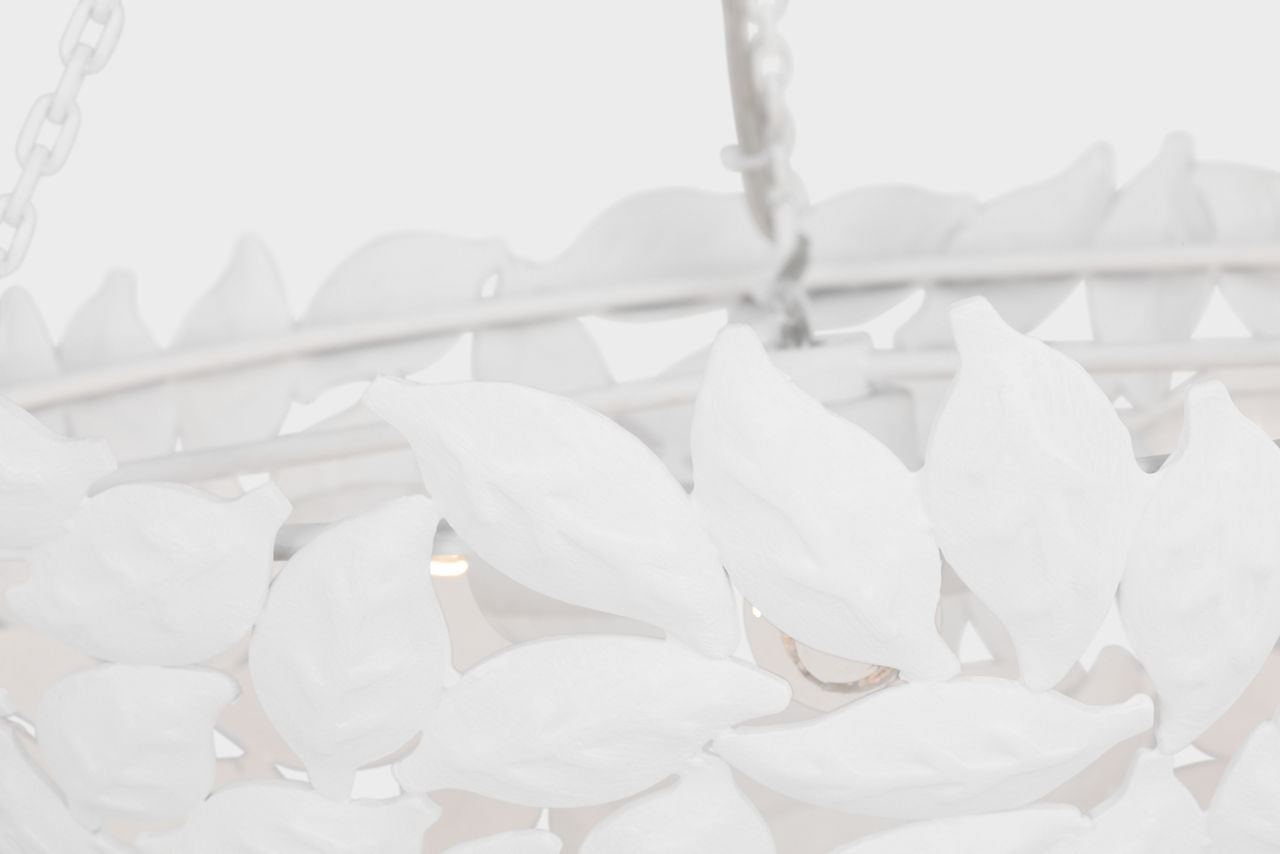 Kelan Small Pendant Textured White