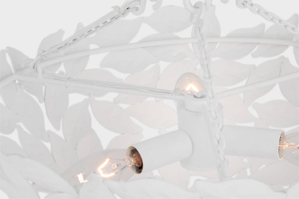 Kelan Semi Flush Mount Textured White
