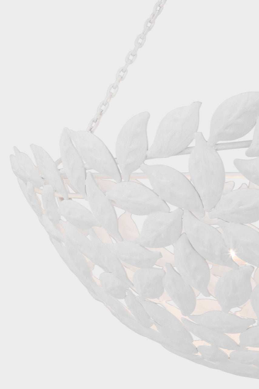 Kelan Large Pendant Textured White