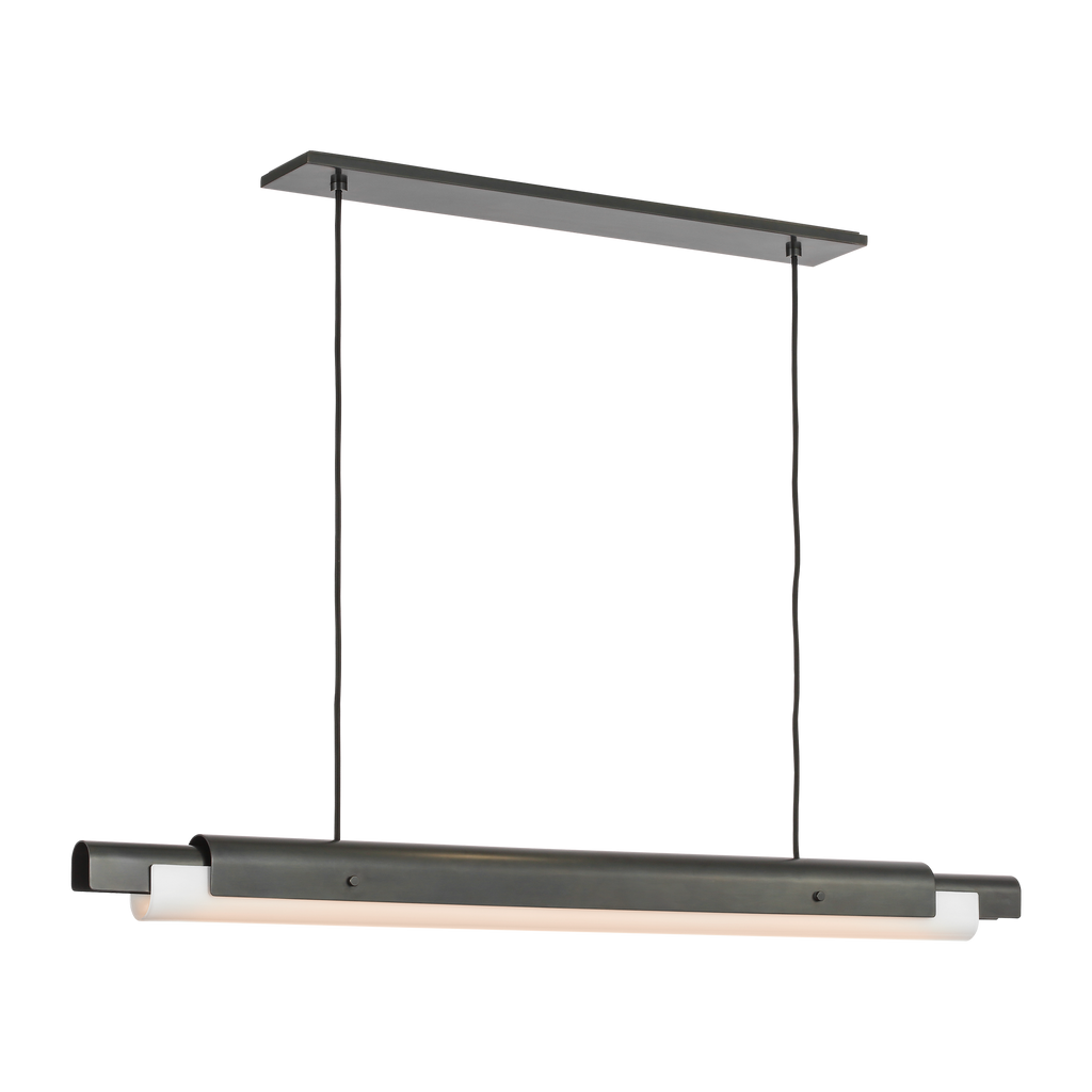 Ambrose 54 Linear Chandelier Bronze 2700K-1800K 90 CRI
