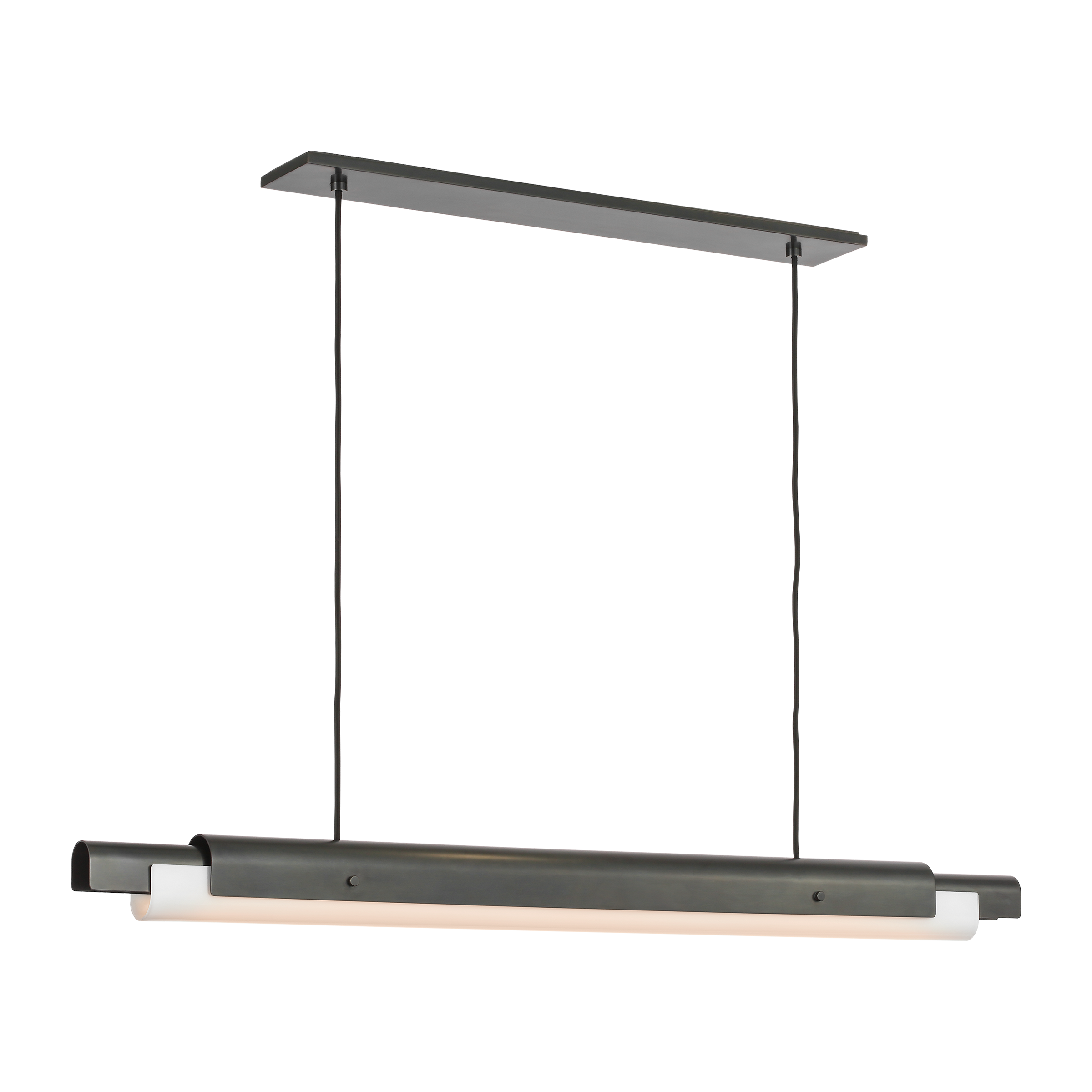 Ambrose 54 Linear Chandelier Bronze 2700K-1800K 90 CRI