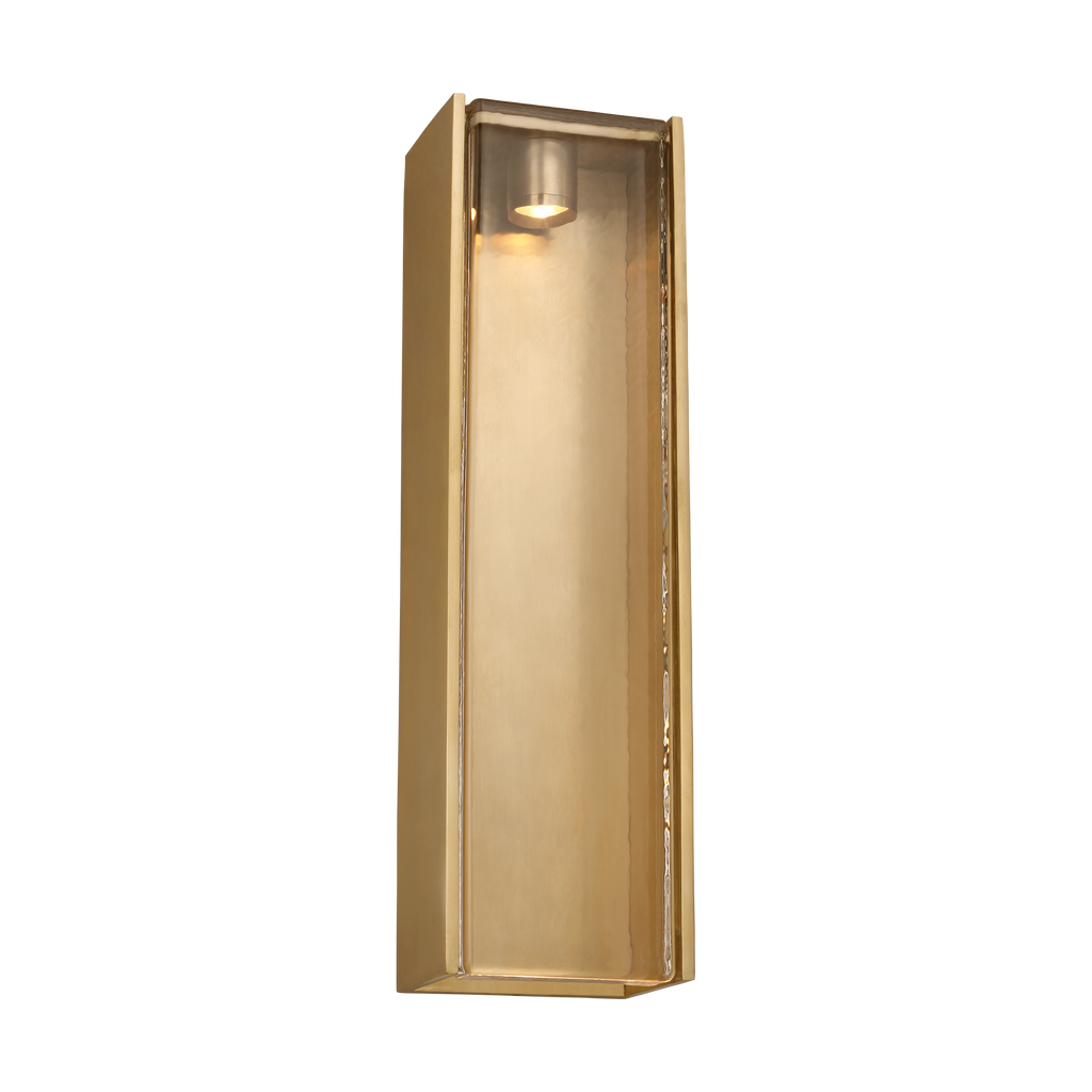 Maybeck 18 Wall Hand Rubbed Antique Brass 2700K-1800K 90 CRI