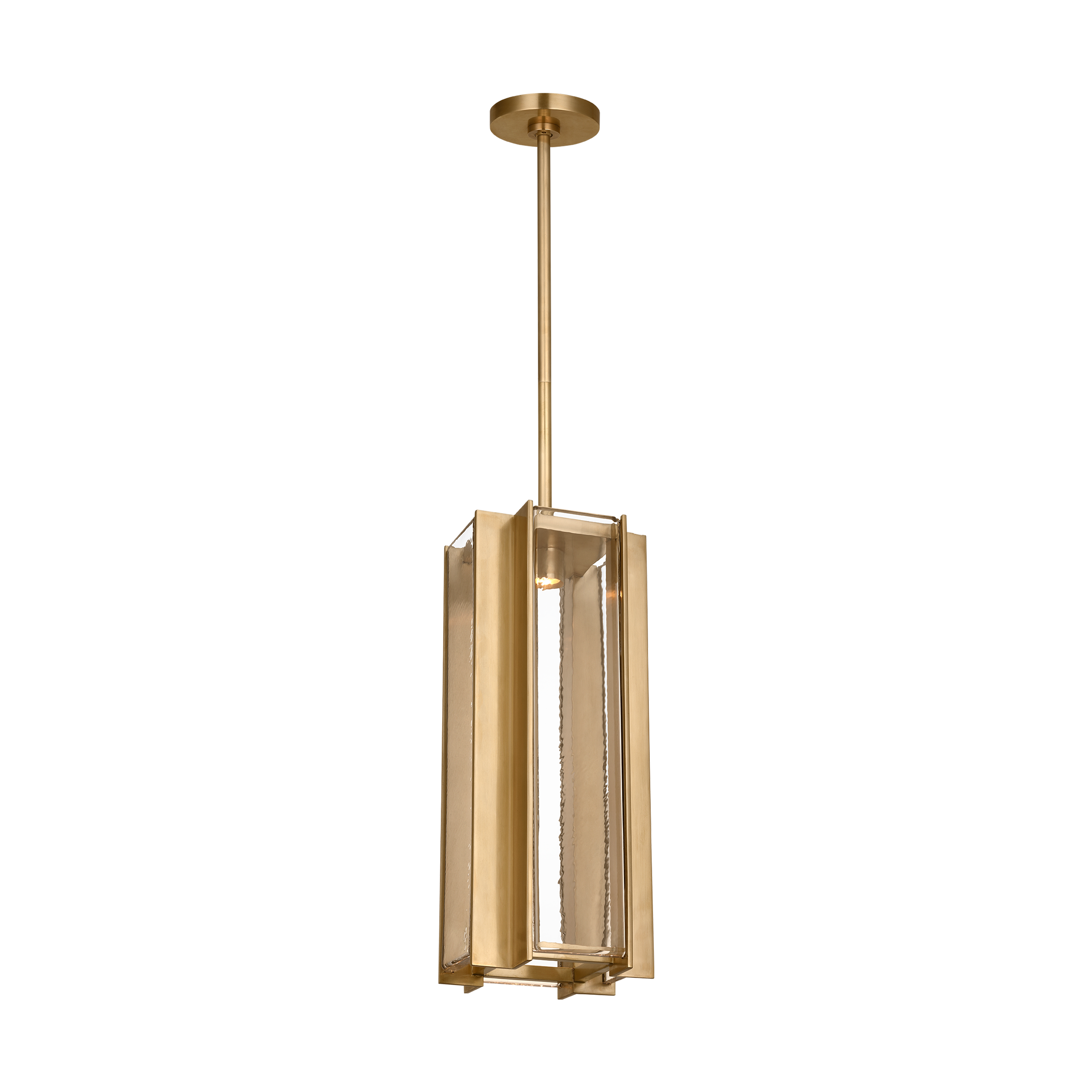 Maybeck 21 Pendant hand rubbed antique brass 2700K-1800K 90 CRI