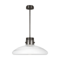 Morgan 22 Pendant burnished Bronze | clear glass 2700K-1800K 90 CRI