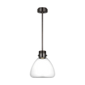 Morgan 12 Pendant burnished Bronze | clear glass 2700K-1800K 90 CRI