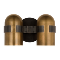Octavia Medium Sconce Blackened Bronze/bright worn Brass 2700K 90 CRI