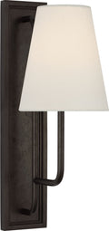 Rui Sconce | Aged Iron | Linen Shade
