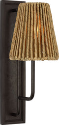 Rui Sconce | Aged Iron | Natural Abaca Shade