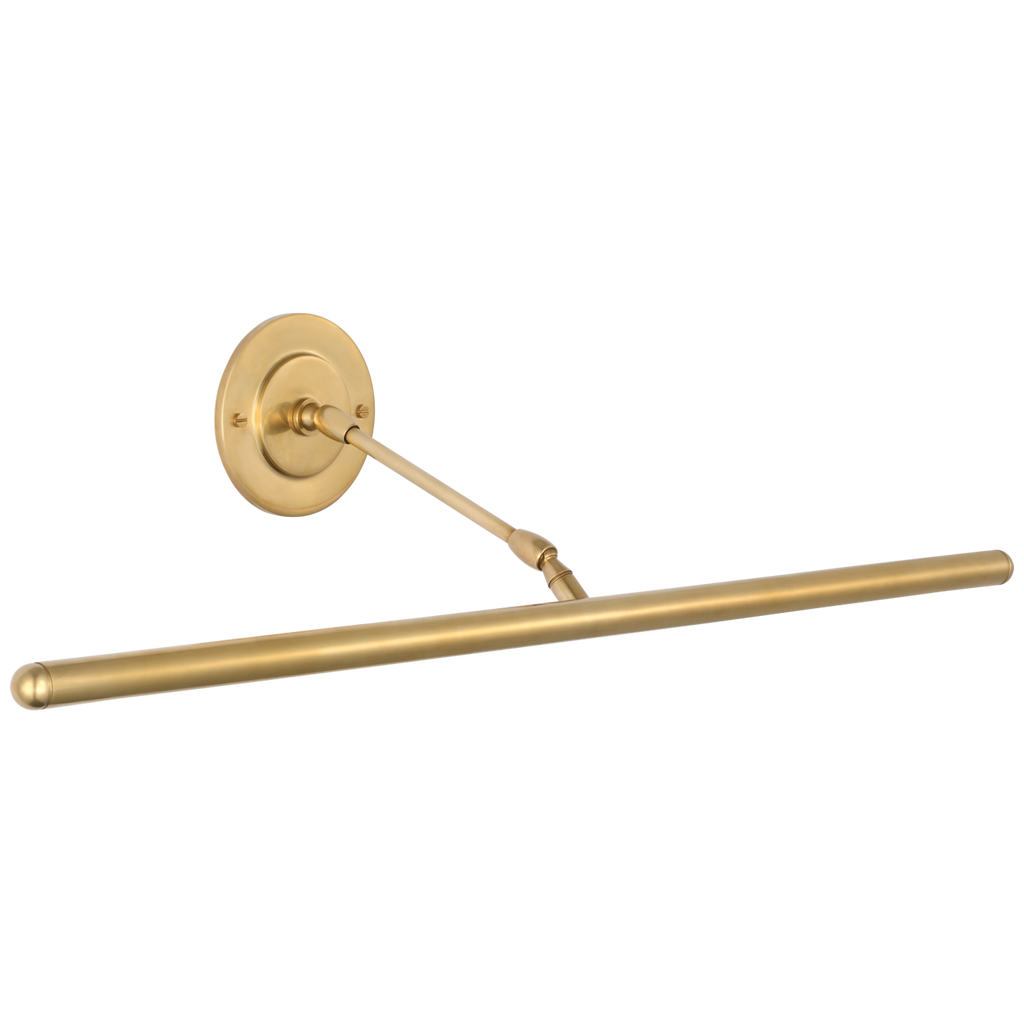 Emery 30" Picture Light | Hand-Rubbed Antique Brass