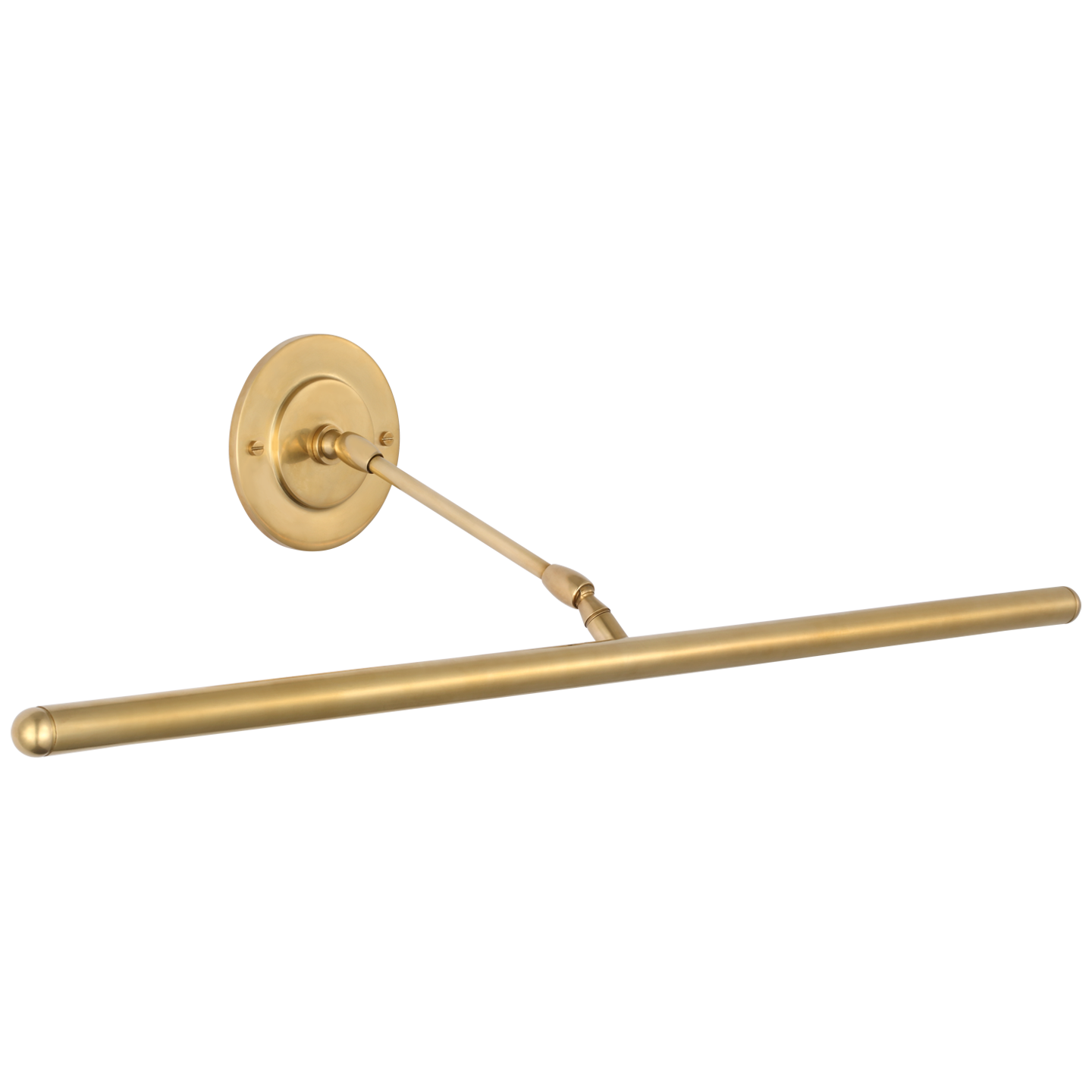 Emery 30" Picture Light | Hand-Rubbed Antique Brass