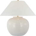 Casey Medium Table Lamp | Ivory | Linen Shade