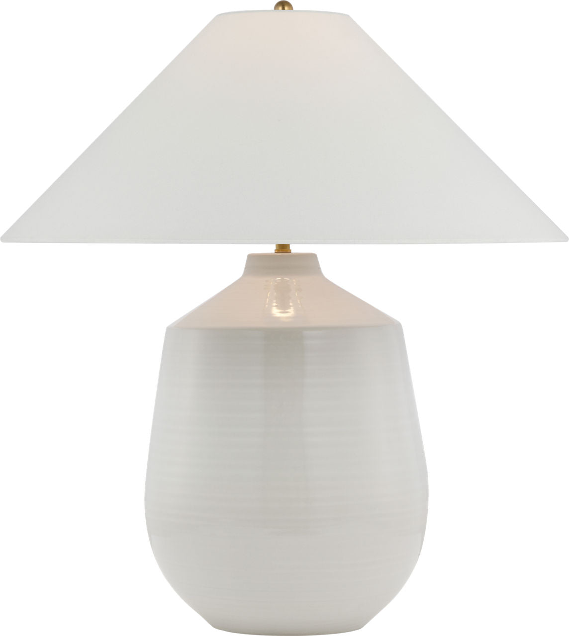 Lillis Large Table Lamp | Ivory | Linen Shade