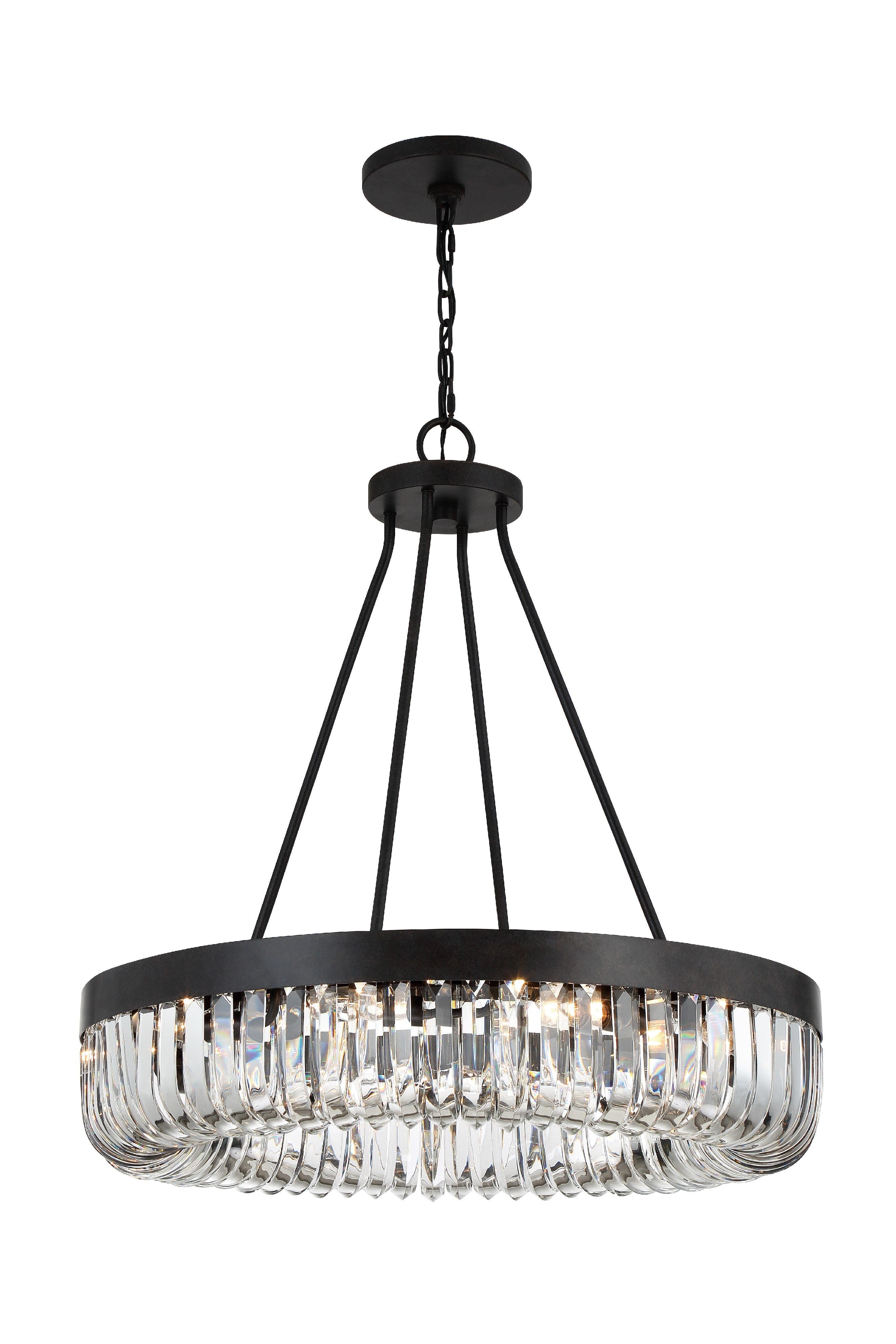 Alister 28.25'' Charcoal Bronze Chandelier