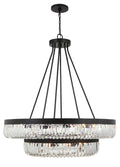Alister 42'' Charcoal Bronze Chandelier