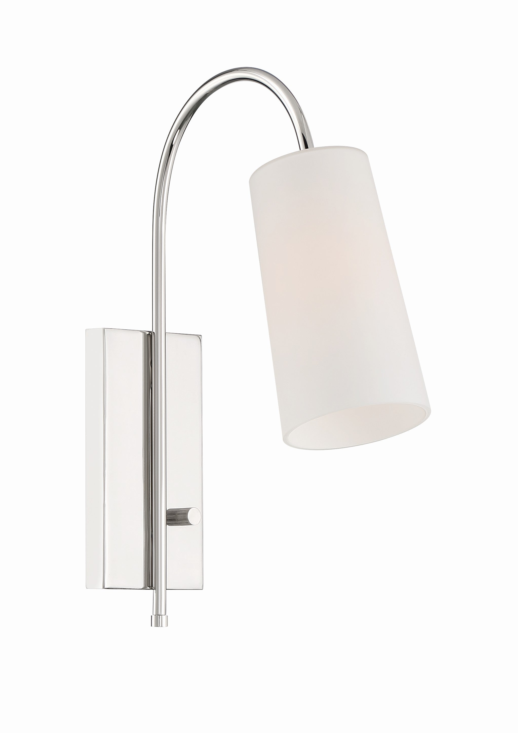 Alexa 5'' Polished Nickel Task Sconce