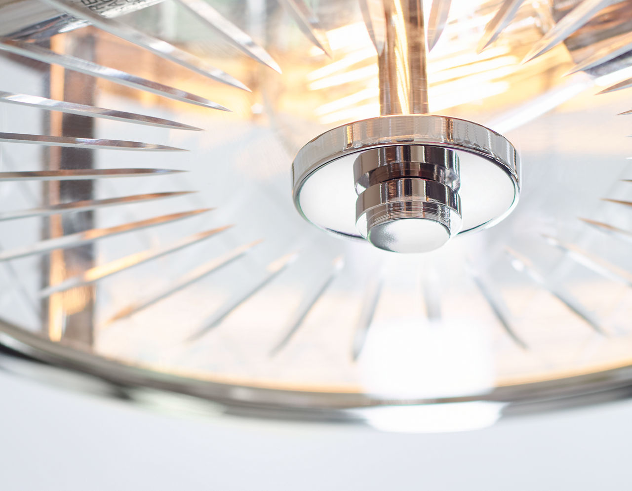 Alec Flush Mount Polished Nickel