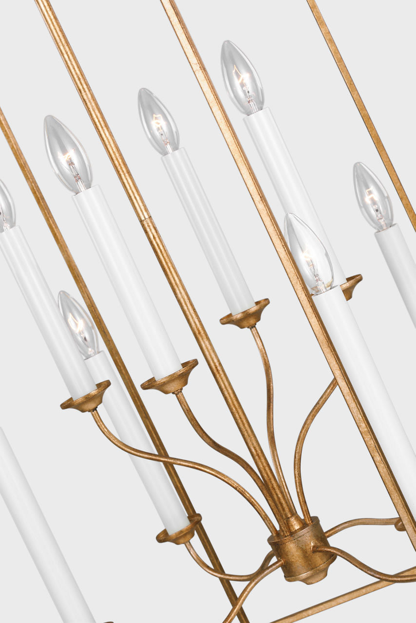 Bantry House Extra Large Lantern | Antique Gild