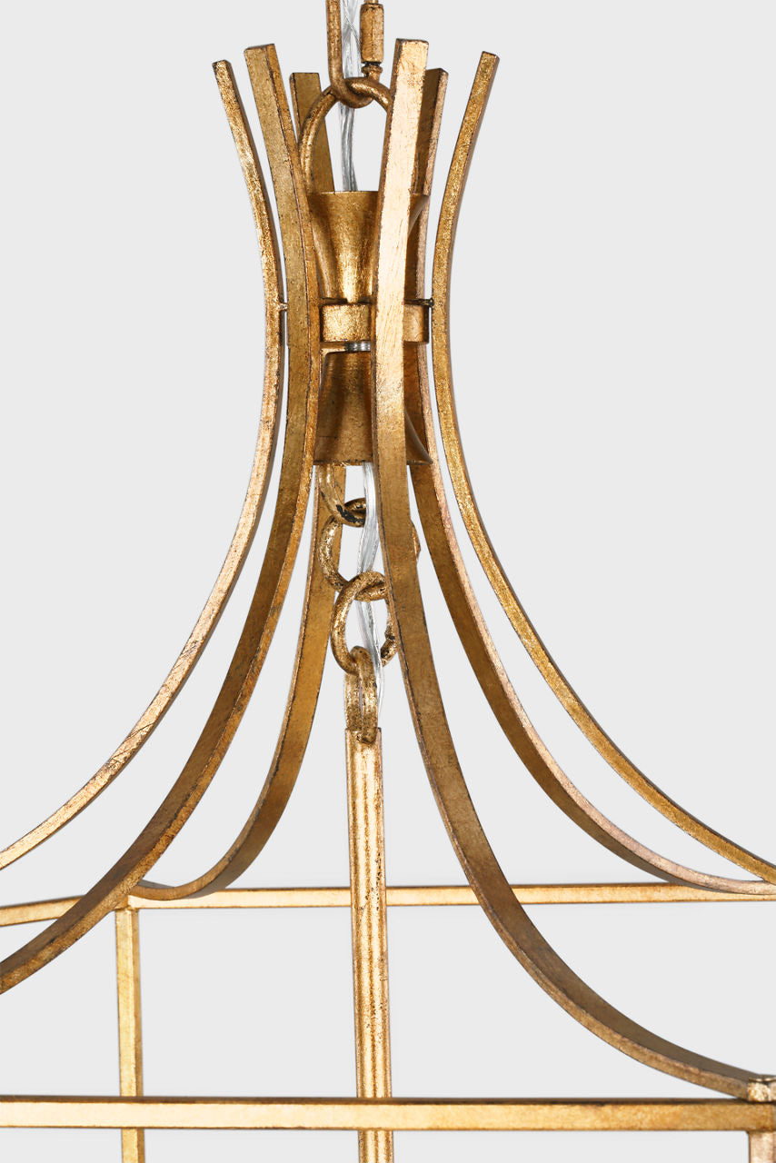 Bantry House Large Lantern | Antique Gild