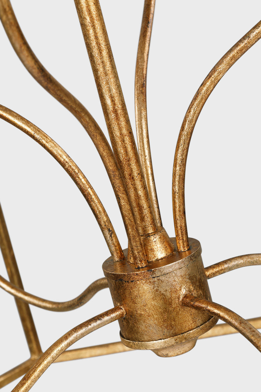 Bantry House Extra Large Lantern | Antique Gild