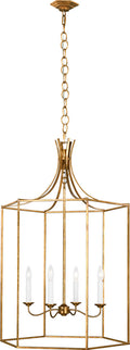Bantry House Large Lantern | Antique Gild