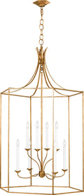 Bantry House Extra Large Lantern | Antique Gild