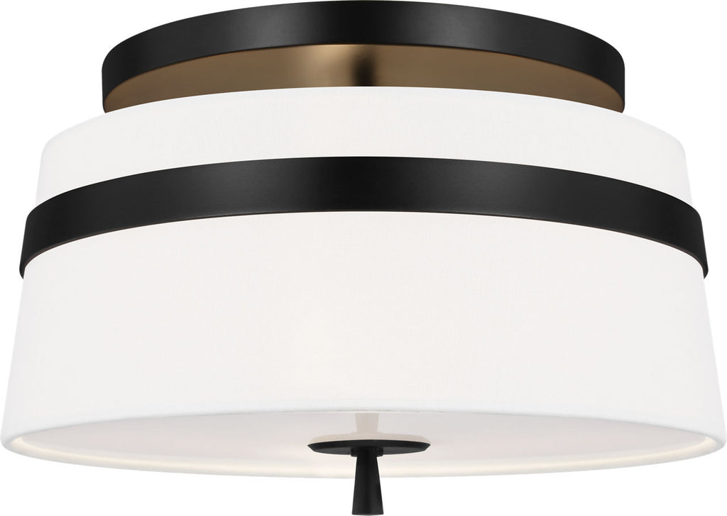 Cordtlandt Small Semi-Flush Mount Aged Iron