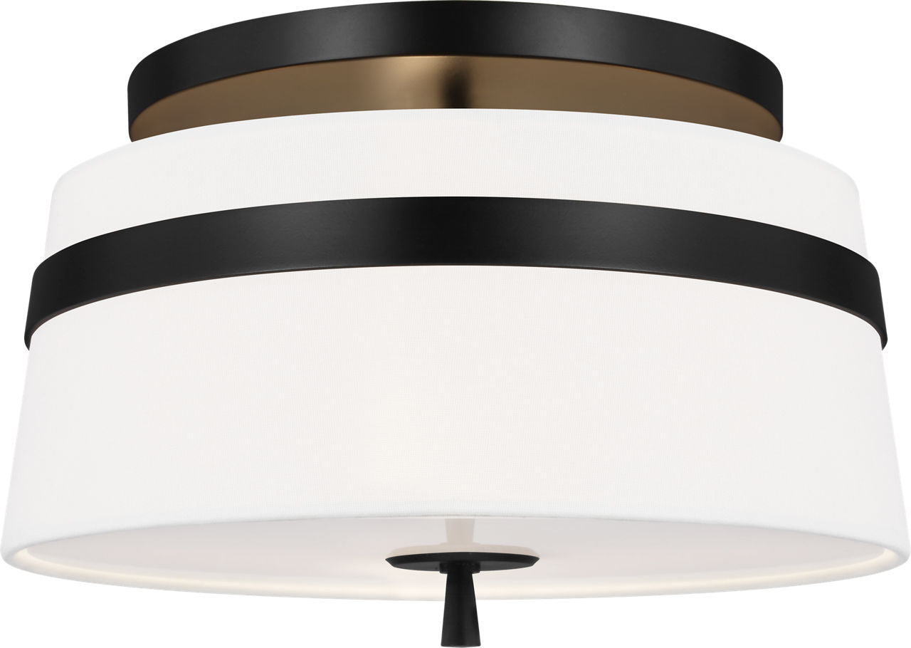 Cordtlandt Small Semi-Flush Mount Aged Iron